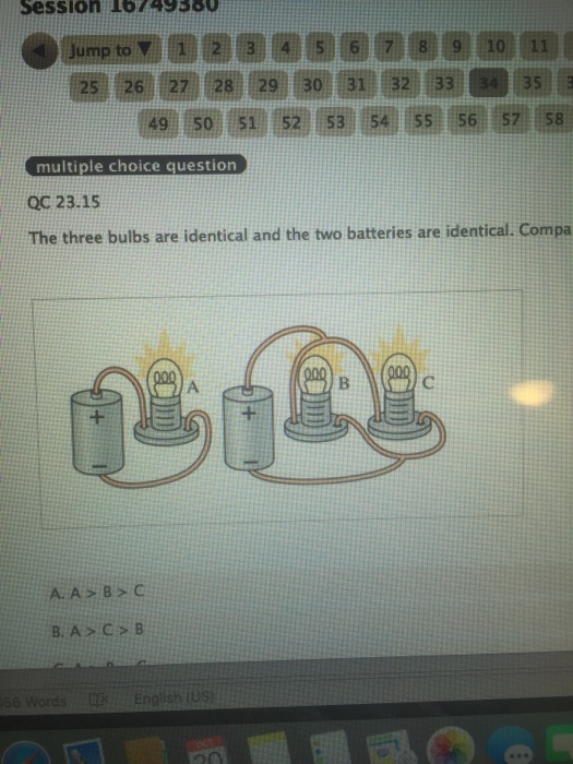 Solved The three bulbs are identical and the two batteries