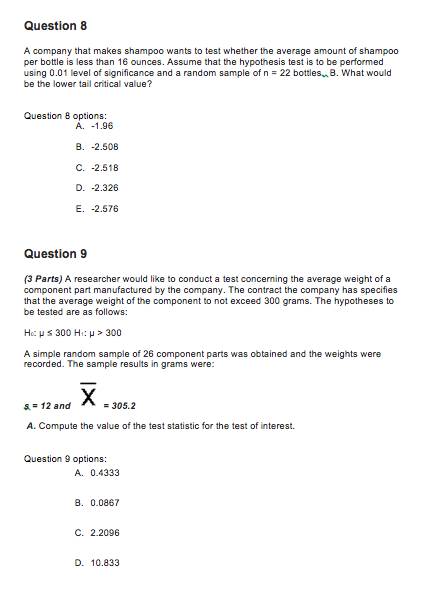 Solved Below are 15 multiple choice questions, Please help | Chegg.com