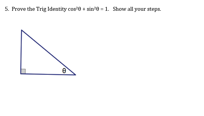 Solved Prove The Trig Identity Cos 2 Theta Sin 2 Theta Chegg Com