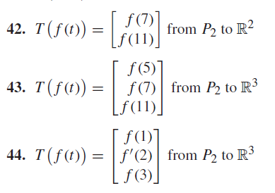 Solved Is The Linear Transformation An Isomorphism So My Chegg Com   Phpm6r76E 