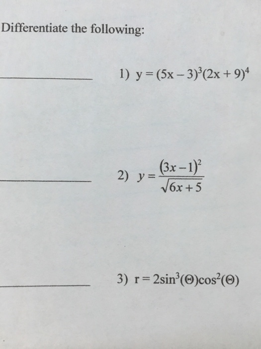 solved-differentiate-the-following-y-5x-3-3-2x-chegg