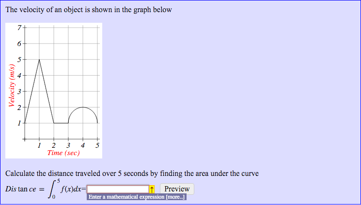 Solved The velocity of an object is shown in the graph below | Chegg.com
