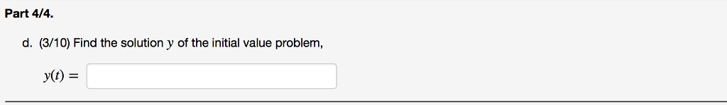 Solved Differential Equations - I need help with part C and | Chegg.com