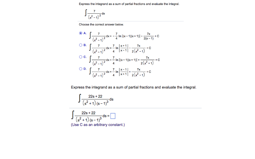 sum of partial fractions calculator sum of partial fractions calculator