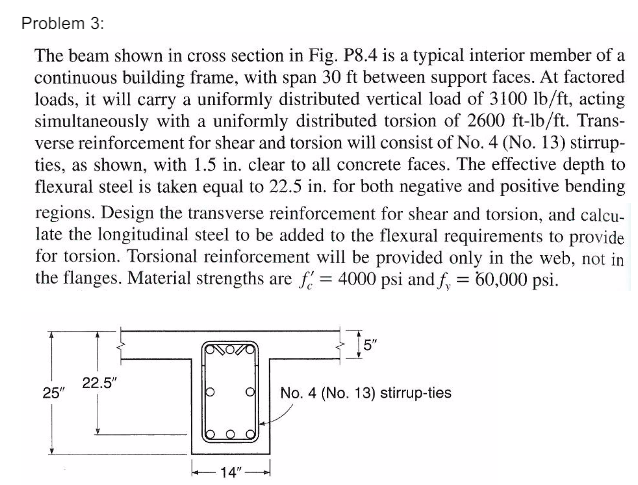 Transverse Reinforcement Ratio Formula