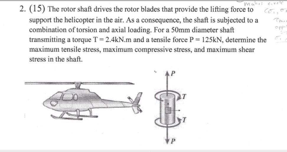 (15) The rotor shaft drives the rotor blades that