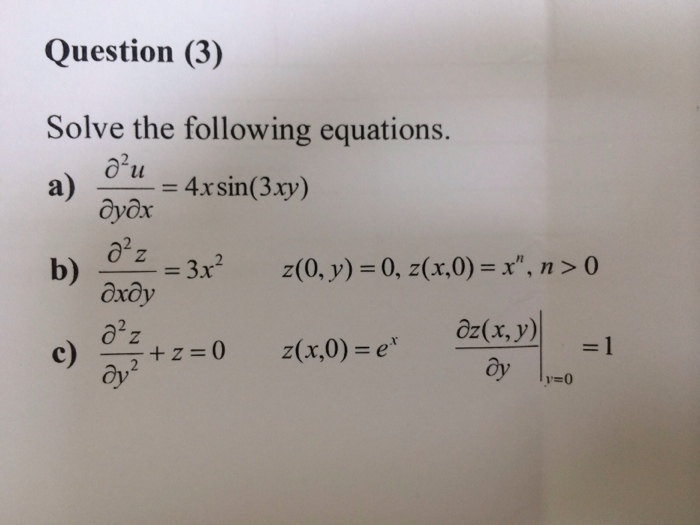 partial differentiation solved problems pdf