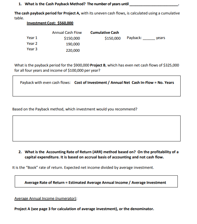 Solved CHAPTER 26: CAPITAL BUDGETING ANALYSIS What is | Chegg.com