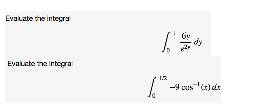 integral of y e 2y