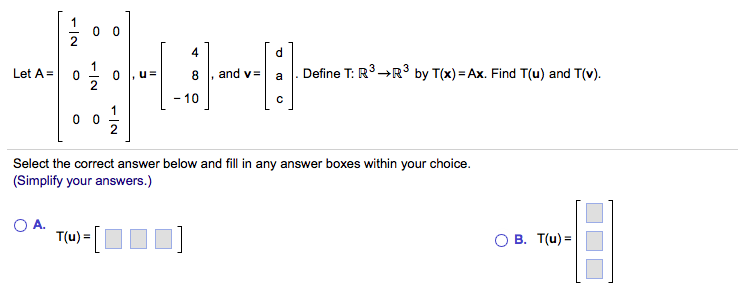 Solved Select The Correct Answer Below And Fill In Any Chegg Solved Select The Correct Answer Below And Fill In Any Chegg