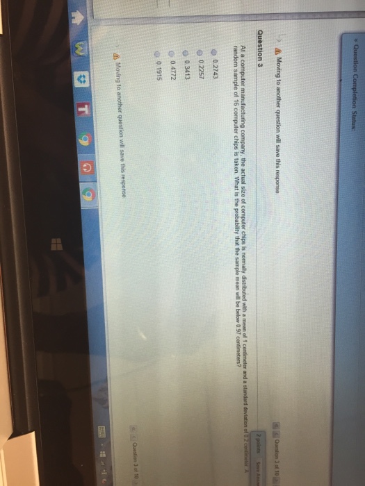 Solved At a computer manufacturing company, the actual size