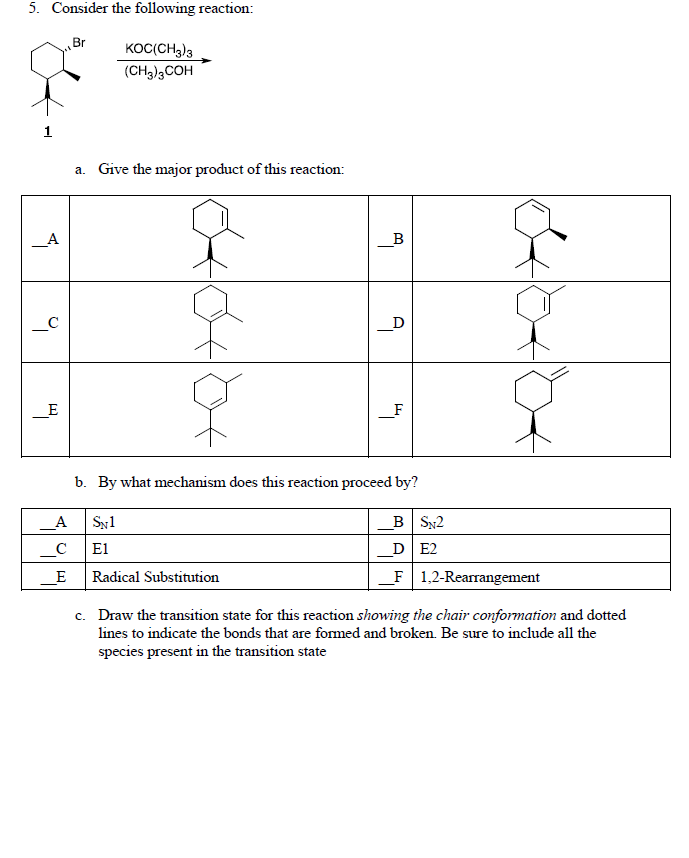 Solved Consider The Following Reaction: Give The Major | Chegg.com