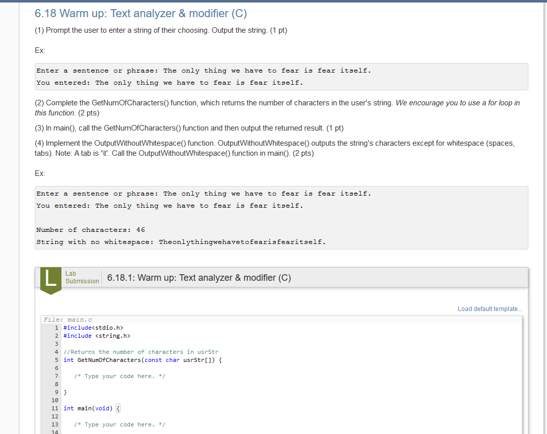 Solved: This Is In C Programming, In The C Language. It's ... | Chegg.com