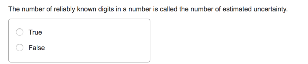 In Known Number Solved The number of reliably known digits in a number is | Chegg.com