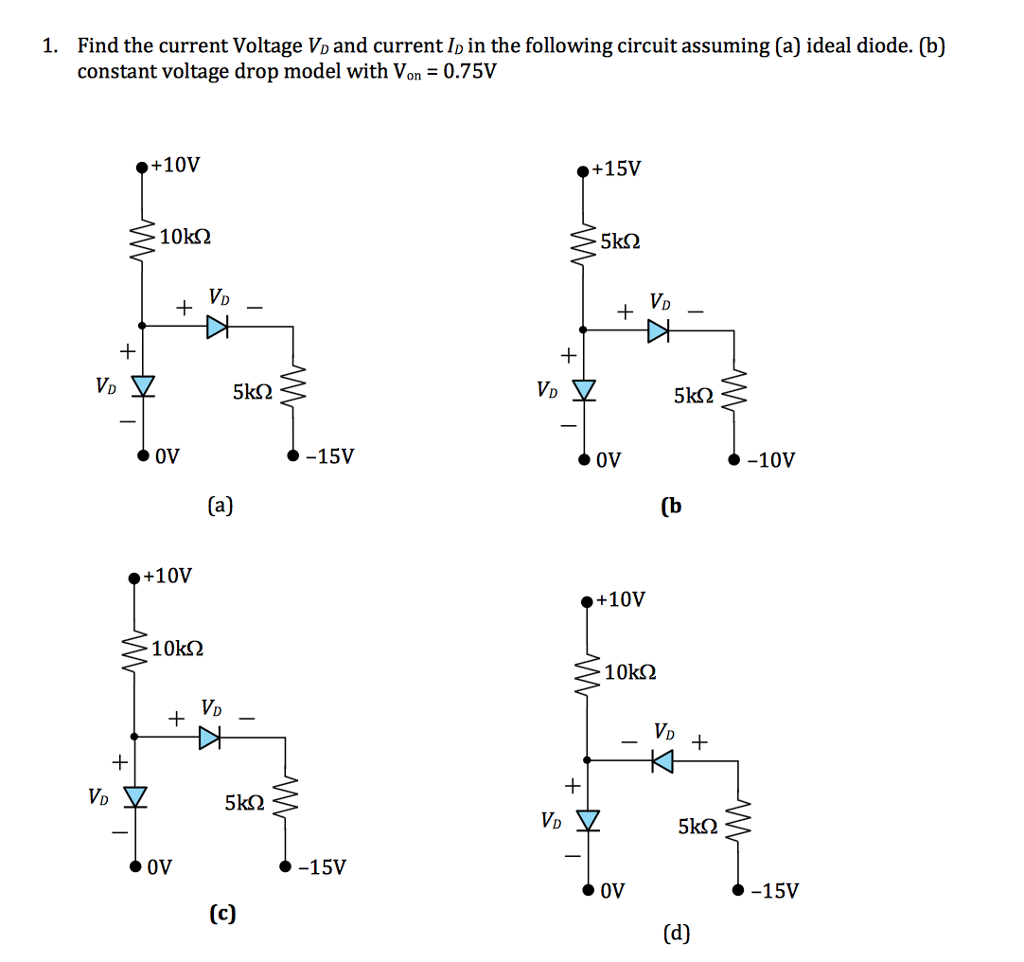 Solved 1. Find the current Voltage Vo and current Ip in the | Chegg.com