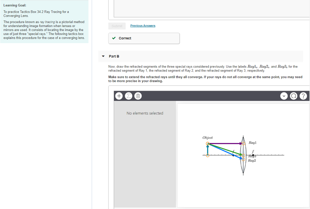 Solved Learning Goal: To practice Tactics Box 34.2 Ray | Chegg.com