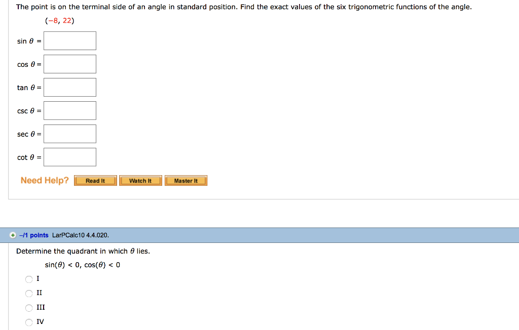 solved-the-point-is-on-the-terminal-side-of-an-angle-in-chegg