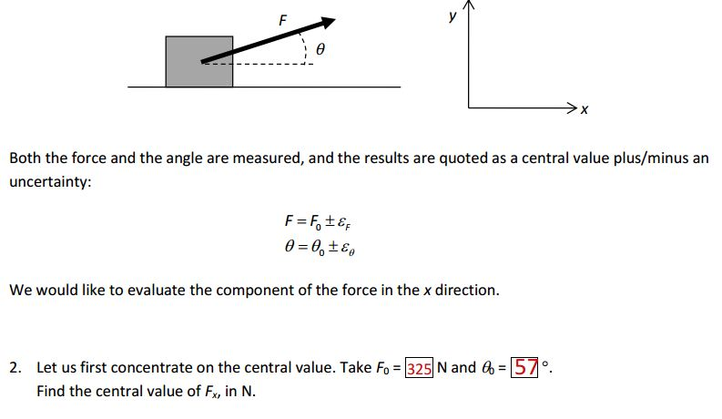 Solved A box is suspended by two ropes as shown in the | Chegg.com