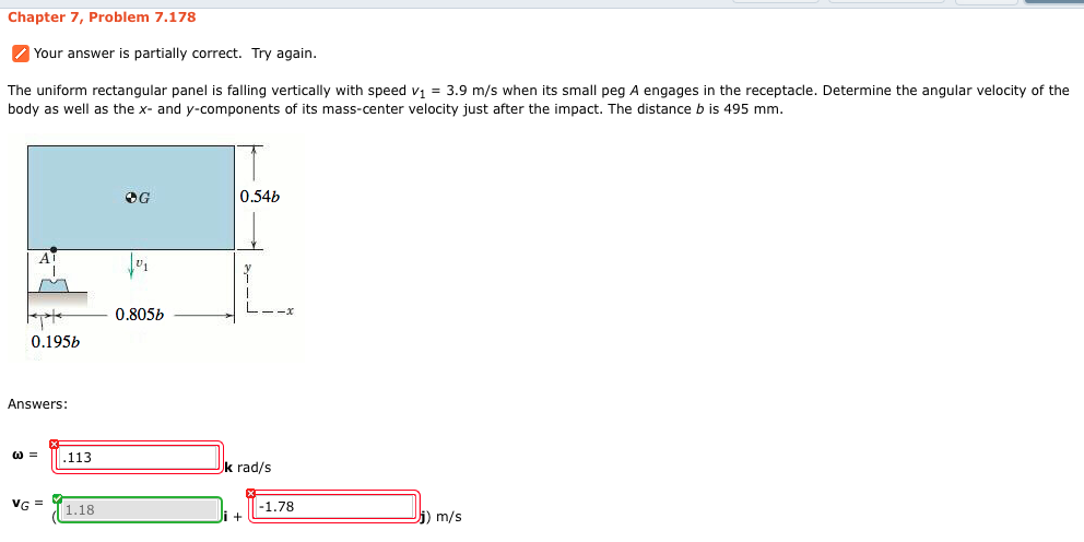 Solved Your Answer Is Partially Correct. Try Again. The | Chegg.com