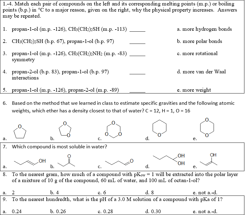 Help With Organic Chemistry ! I Need More Practice On | Chegg.com