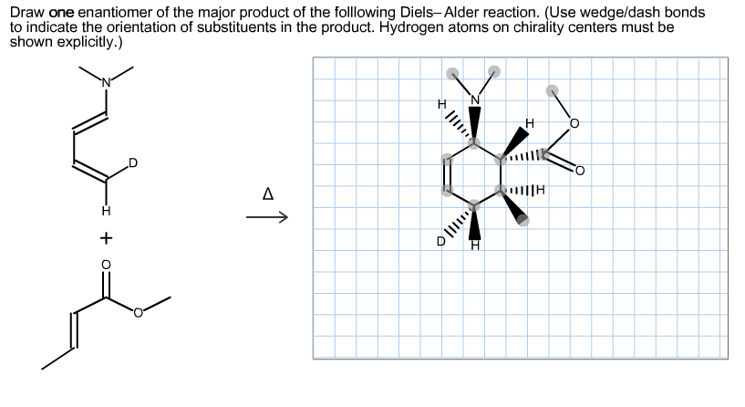 Draw One Enantiomer Of The Major Product Of The Fo... | Chegg.com