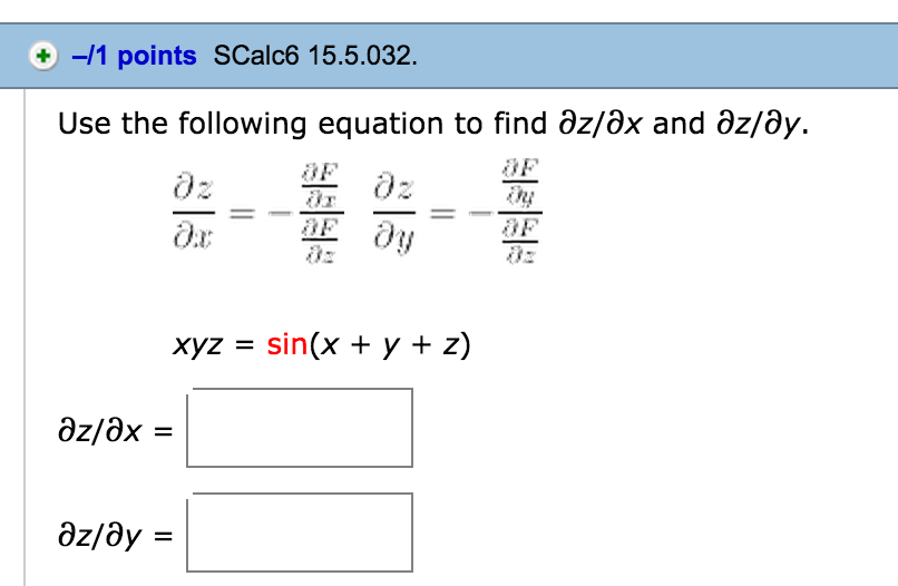 Solved Use The Following Equation To Find Z X And Z Y