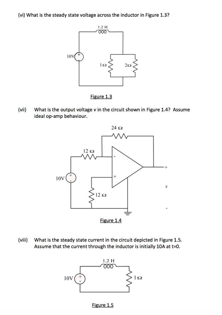 What Is The Steady State Average Inductor Current In Amps