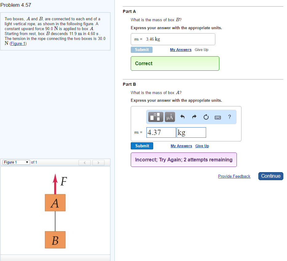 2 Box Problem Solved Problem 4.57 Two boxes, A and B, are connected to | Chegg.com
