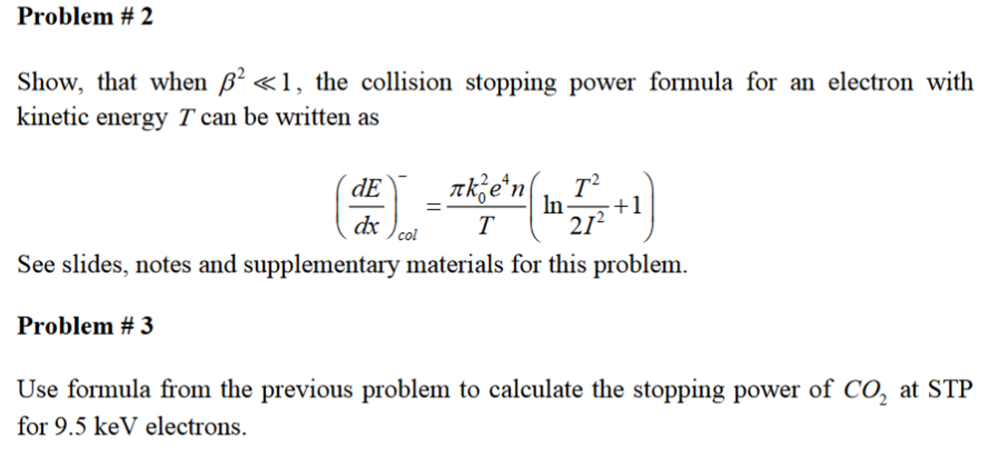 Show, that when beta^2