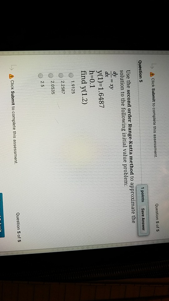 Solved A Click Submit To Complete This Assessment Question Chegg