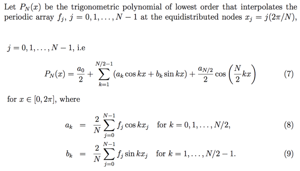 Solved Note that PN′ (x) is again a trigonometric polynomial | Chegg.com