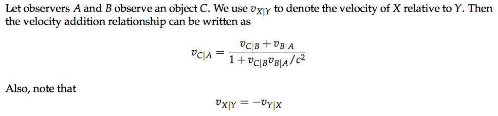 Solved **Must use relativistic velocity transformations! | Chegg.com