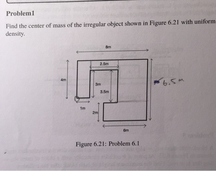 solved-find-the-center-of-mass-of-the-irregular-object-shown-chegg