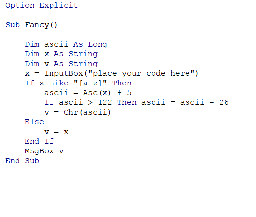 Solved So My Job Is To Write A Code In Excel With VBA To Chegg