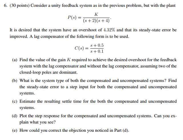 solved-consider-a-unity-feedback-system-as-in-the-previous-chegg