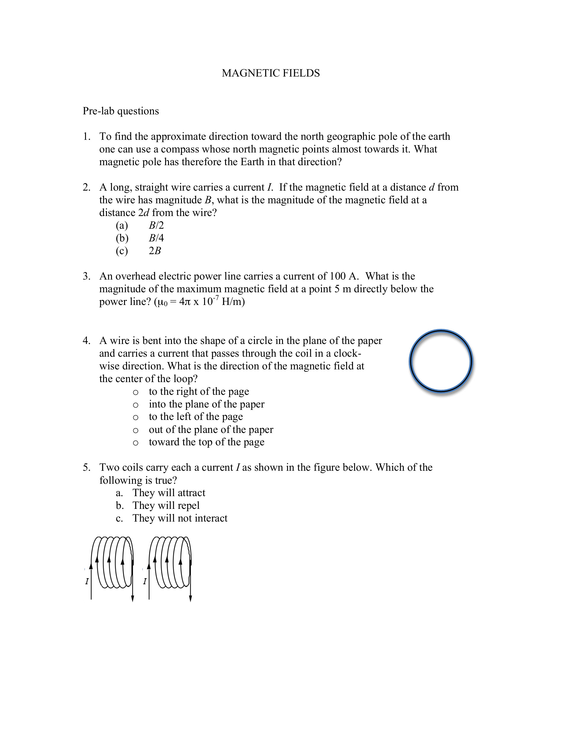 Solved FIELDS Prelab questions To find the