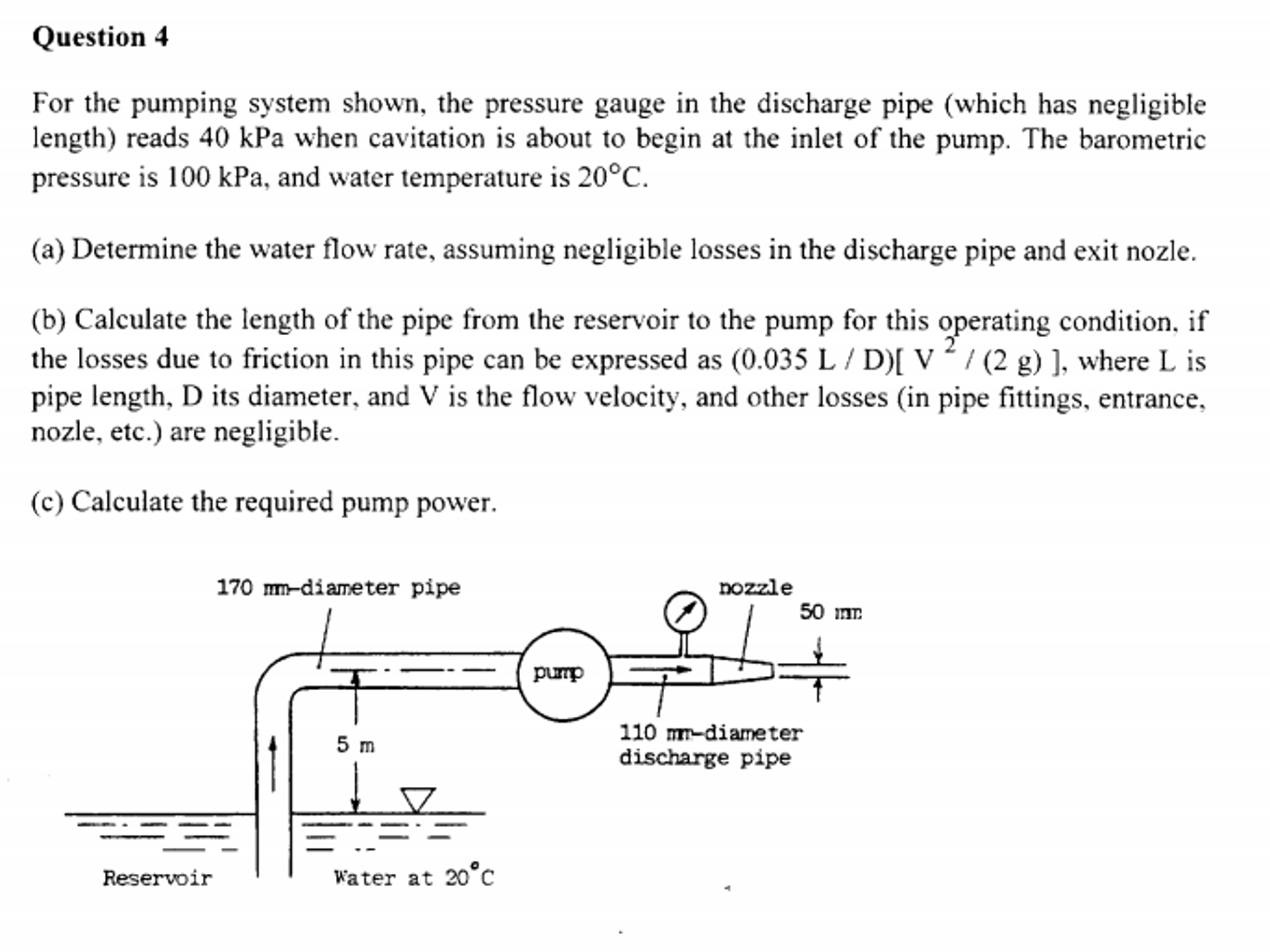 solved-for-the-pumping-system-shown-the-pressure-gauge-in-chegg