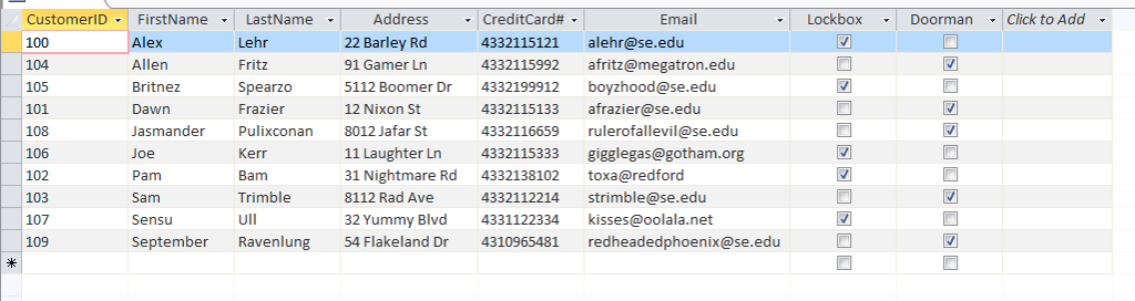 Solved Report Create a report called Walkers' Report that | Chegg.com