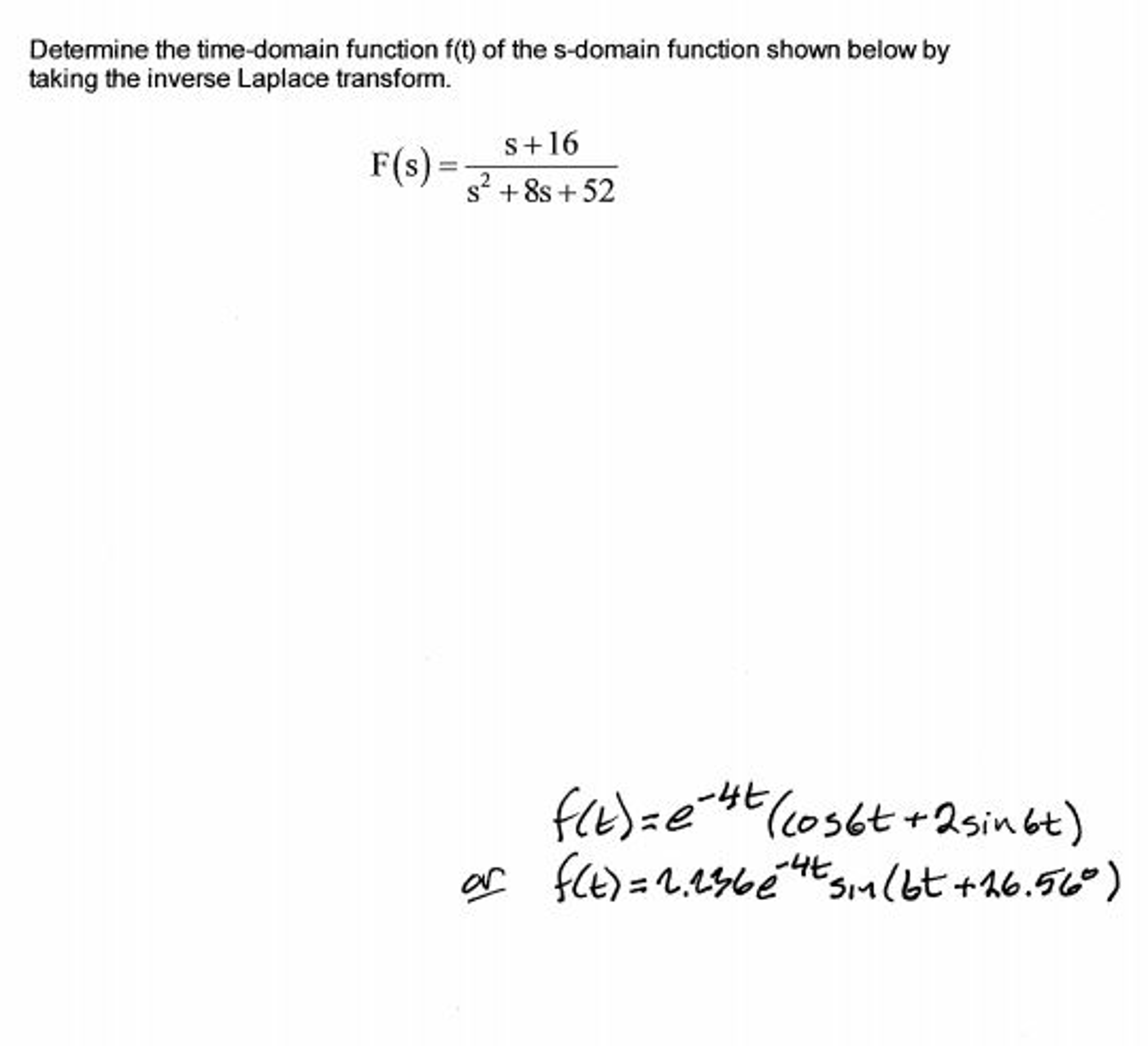 solved-determine-the-time-domain-function-f-t-of-the-chegg