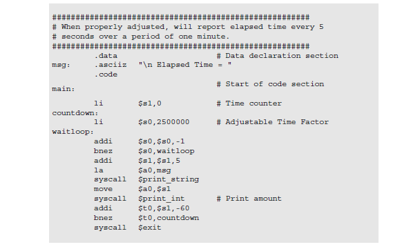 1. Translate the following assembly language | Chegg.com