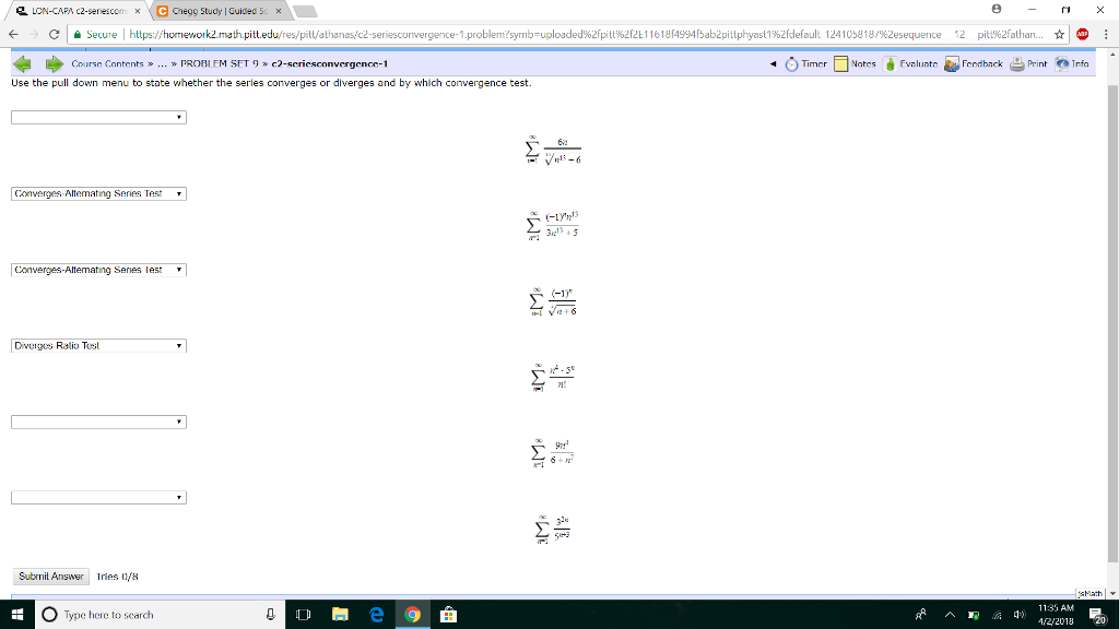 Solved LON-CAPA C2-ser Escon.. ?C Chegg Study L Guided 5, X | Chegg.com