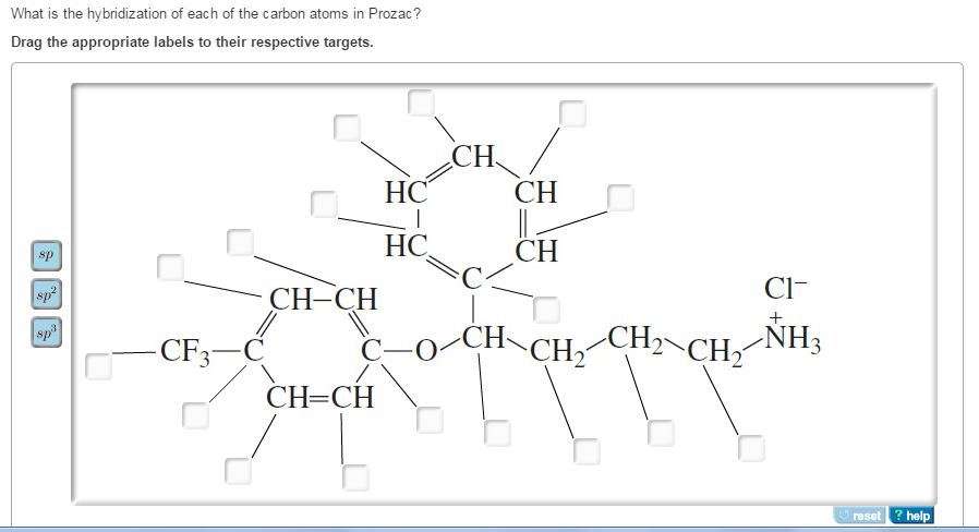 Solved What is the hybridization of each of the carbon atoms | Chegg.com