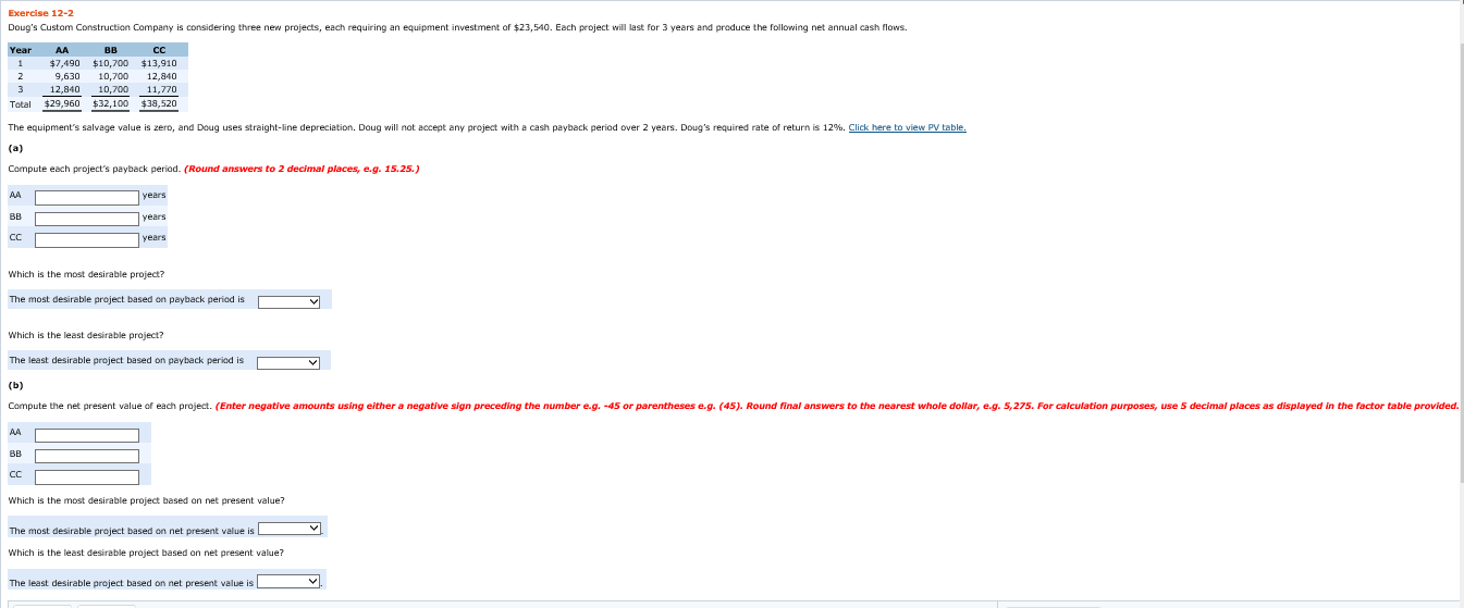 Solved Doug's Custom Construction Company is considering