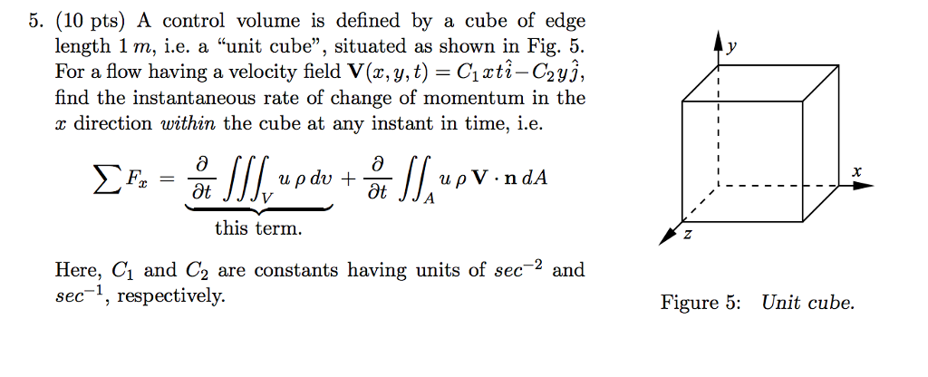 the volume of cube of edge 1 m is dash