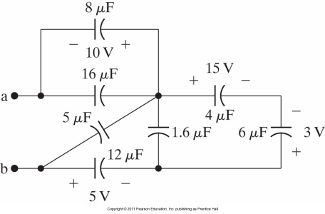 Solved Determine the equivalent capacitance between | Chegg.com