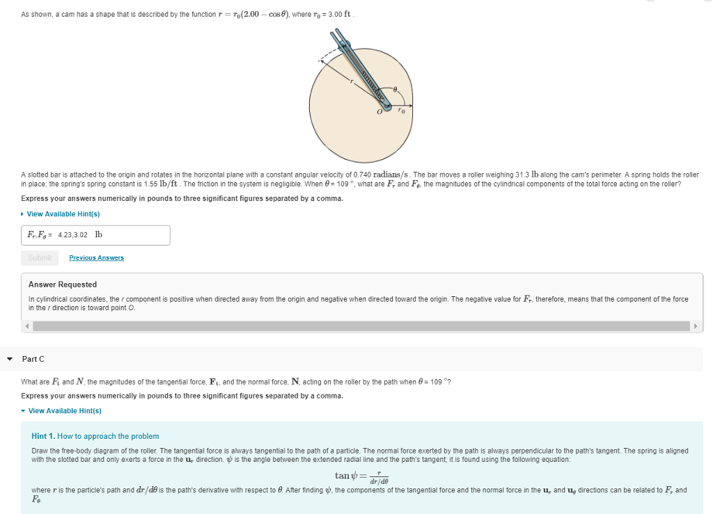 Solved I could not figure out the answers to Part B of this | Chegg.com