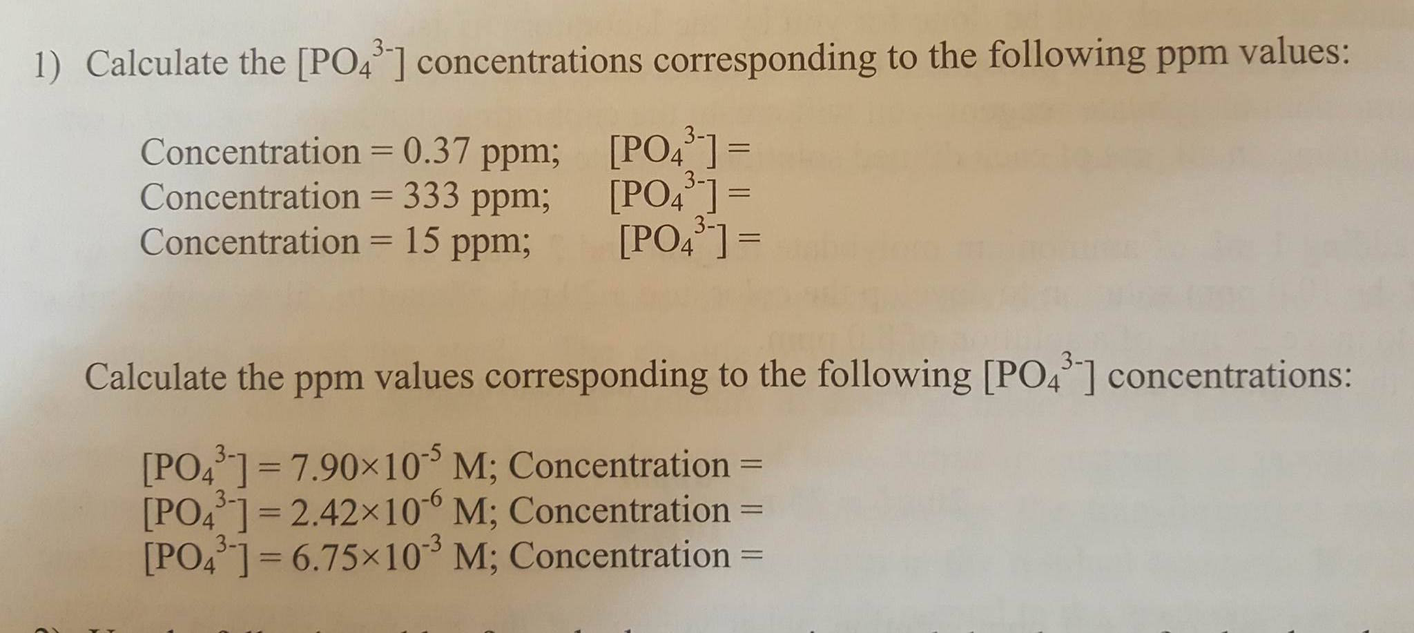 How To Calculate Ppm Concentration Naxrecf