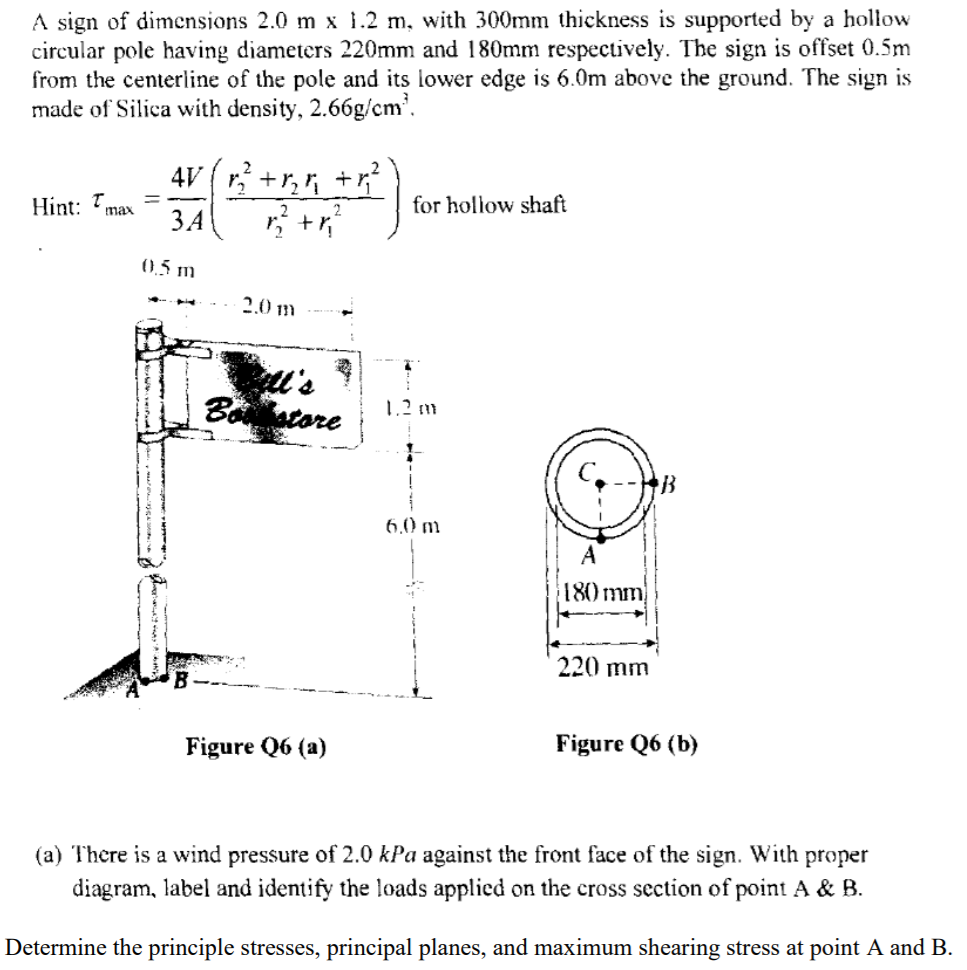 solved-a-sign-of-dimensions-2-0-m-2-m-with-300mm-thickness-chegg