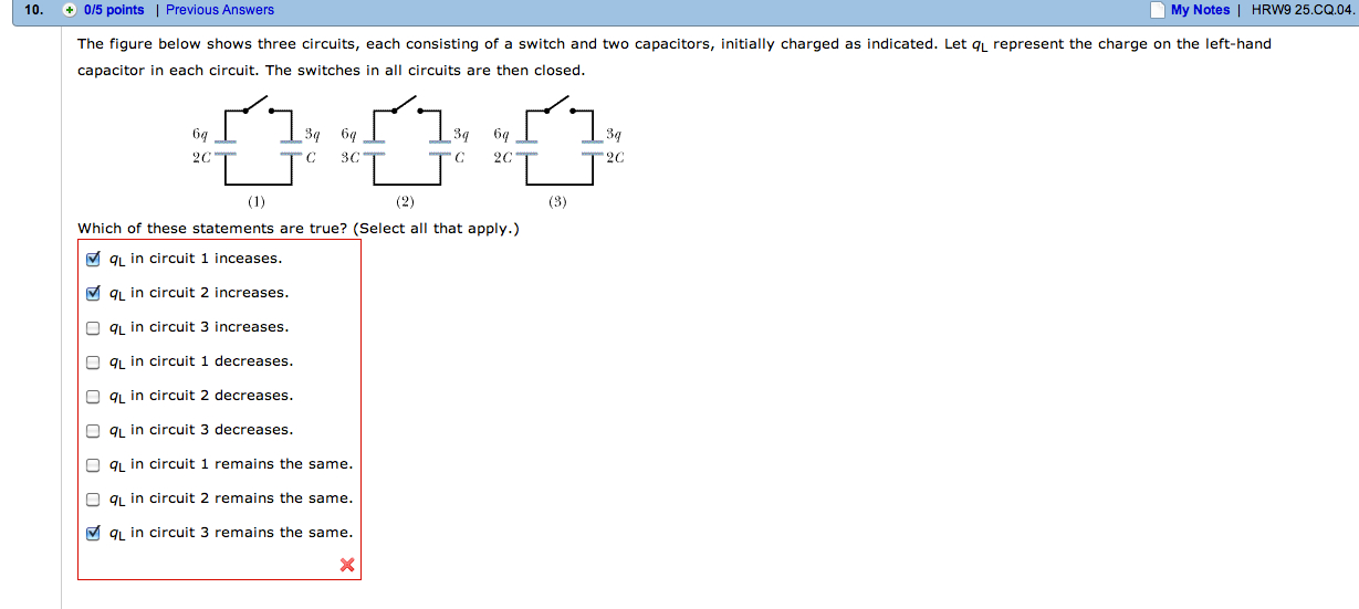 Solved The figure below shows three circuits, each | Chegg.com