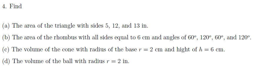 find the area of a triangle with sides 5 12 and 13